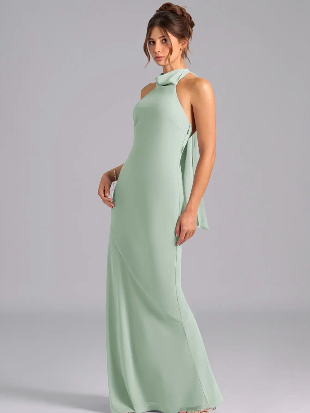 Azazie Agave Velli Dress
